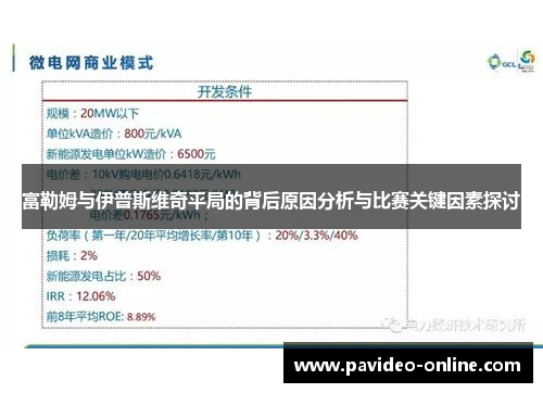 富勒姆与伊普斯维奇平局的背后原因分析与比赛关键因素探讨